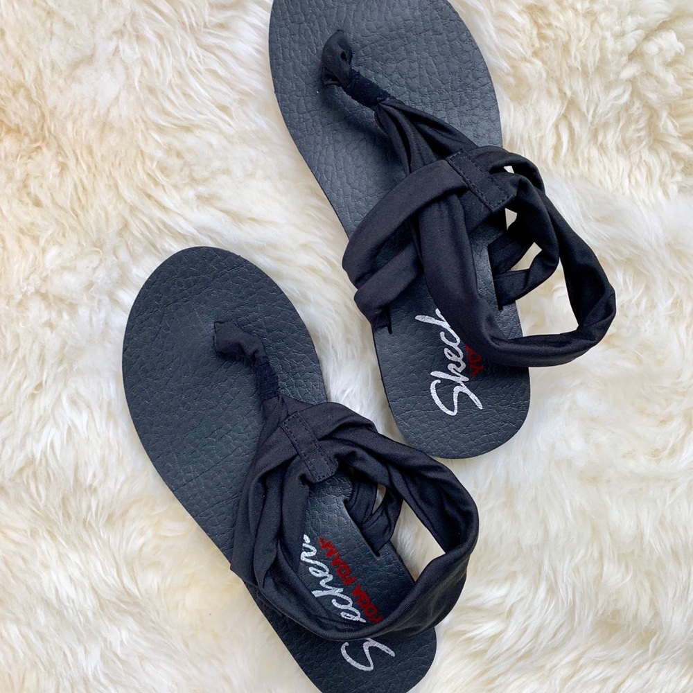 Skechers Meditation Sandals Black